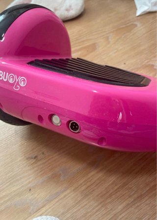 Hoverboard rosa antiguo