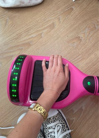 Hoverboard rosa antiguo