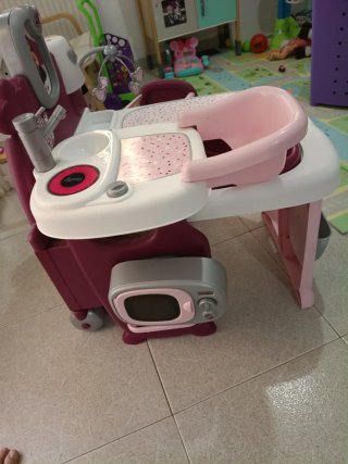 Cuna y Tocador Bebé Nurse Smoby
