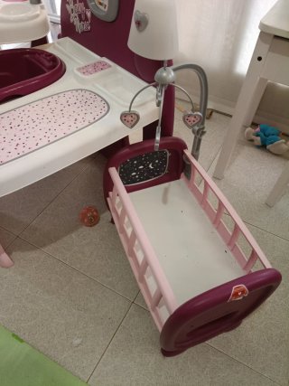 Cuna y Tocador Bebé Nurse Smoby
