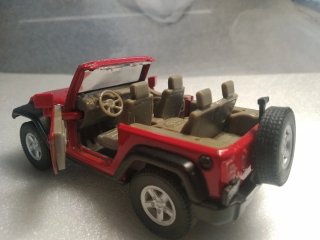 Lote 4 Coches Miniatura Todo-terreno 1/43
