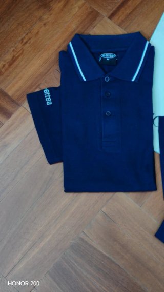 Set 2 Polo Uomo Errea Taglia M Blu