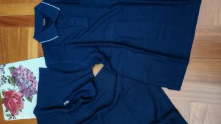 Set 2 Polo Uomo Errea Taglia M Blu