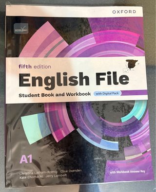 Libro Inglés A1 Oxford English File 5ª Ed.