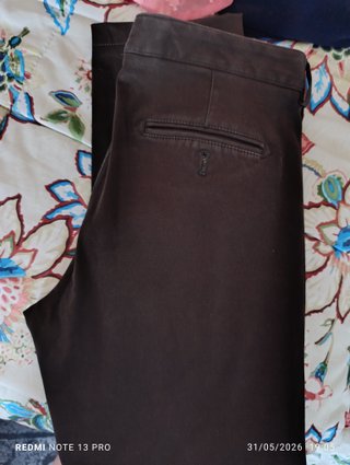 Pantalón Massimo Dutti Marrón