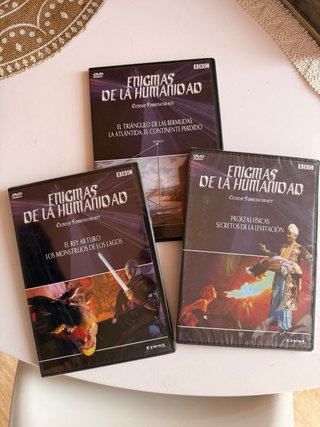 DVD Enigmas de la Humanidad (8 Discos)