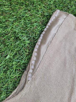 Camiseta sin mangas Massimo Dutti beige M