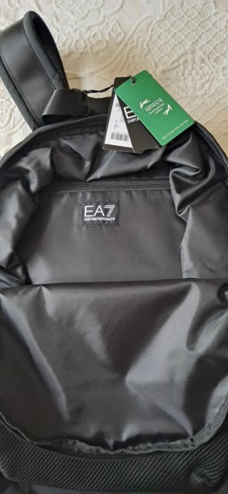 Mochila Emporio Armani Negra Original