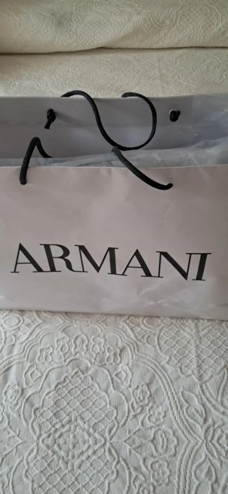 Mochila Emporio Armani Negra Original