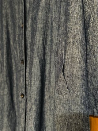 Chaqueta de verano azul