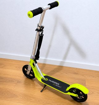 Patinete Hudora BigWheel color verde lima