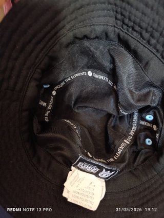 Gorro pescador Element negro