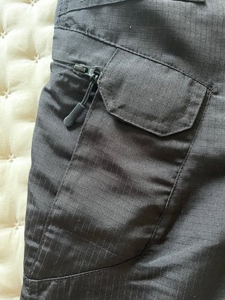 Pantalones Trekking Chico Talla M Negro