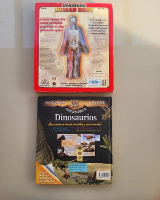 2 Libros por 5 €uno en Ingles y otro en Español.