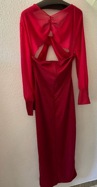 Vestido fiesta boda comunión rojo