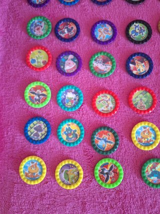 Tazos Pokémon Roks