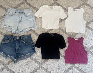 Pantalón corto y camiseta