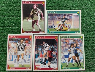 5 Carte Ascoli Score 92 Calcio