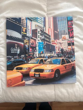 Cuadro Decorativo New York Taxis