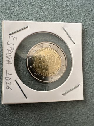 Moneda 2€ España 2026 Monasterio de Poblet