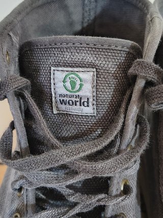 Sneakers Natural World Grigie