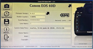Canon 40D + Grip original+accesorios
