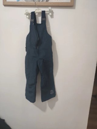 Pantalón de nieve azul oscuro para bebé