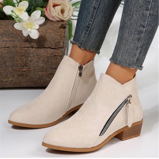 Botas crema talla 36
