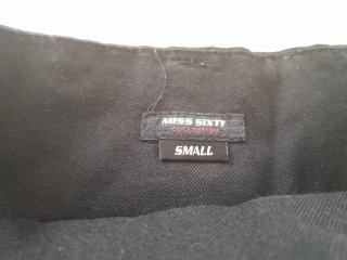 Falda Miss Sixty Negra Talla M