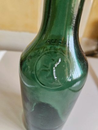 Botella Agua Carabaña Verde Antigua