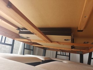 Mesa Comedor Ikea + 6 Sillas con Cojín