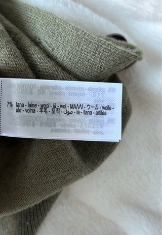 Chaqueta Zara verde talla S