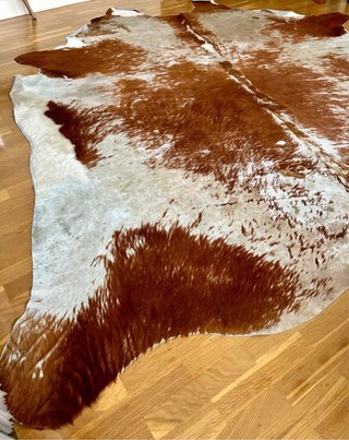 Tappeto in Pelle di Mucca Ikea Koldby