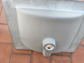 Lavabo encajable porcelana blanco