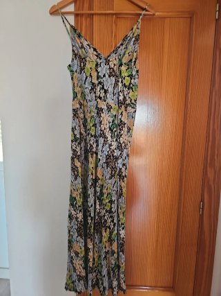Vestido largo floral