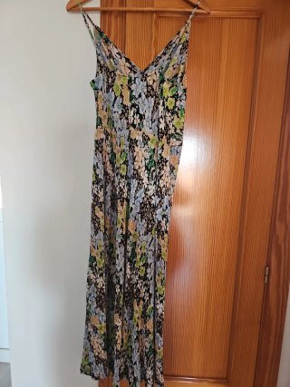 Vestido largo floral