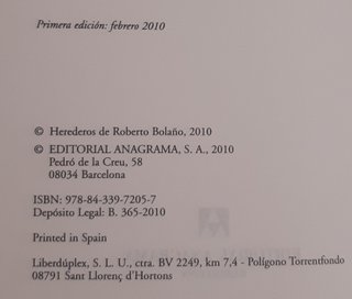 El Tercer Reich - Roberto Bolaño - Primera edición