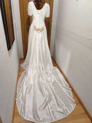 Vestido de Novia Blanco Roto