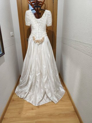Vestido de Novia Blanco Roto