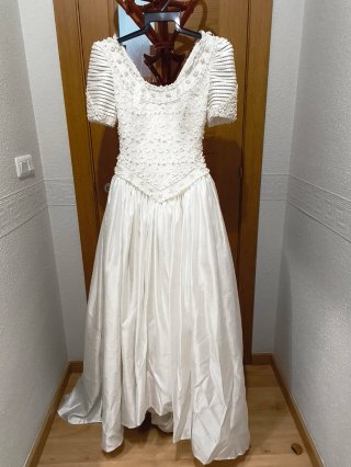 Vestido de Novia Blanco Roto