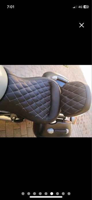 BMW R850C Cruiser Plata y Negra