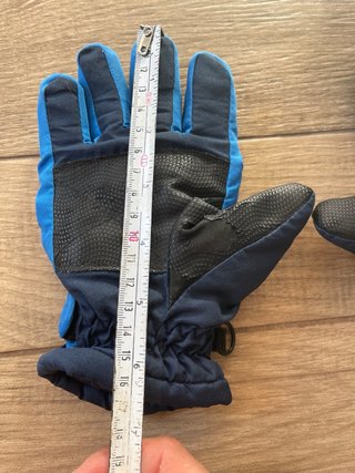 Guantes de Nieve Azules y Negros