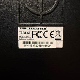 Pedales Thrustmaster T3PA-GT