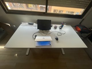 Escritorio Elevable Trotten Blanco