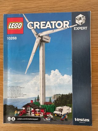 Aerogenerador Vestas Lego
