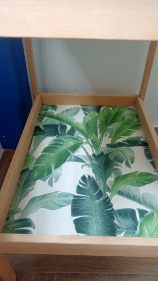 Cambiador bebé sniglar IKEA+colchón hinchable IKEA
