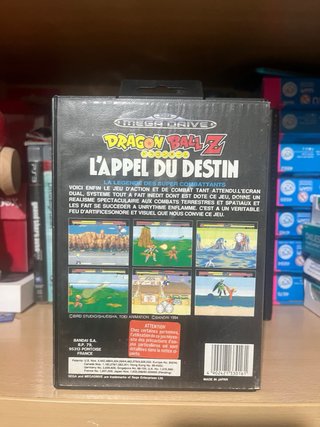 Dragon Ball Z: L'Appel du Destin Mega Drive