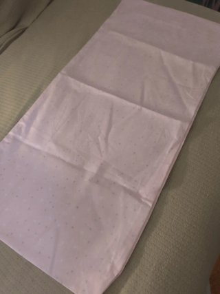 Ropa de maxi cuna 70x140cm rosa estrellas