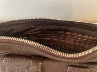 Bolso Loewe Vintage Piel Marrón Hebillas
