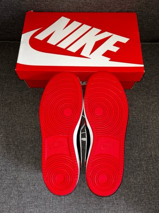 Zapatillas Nike Ebernon Low Prem Rojas y Blancas